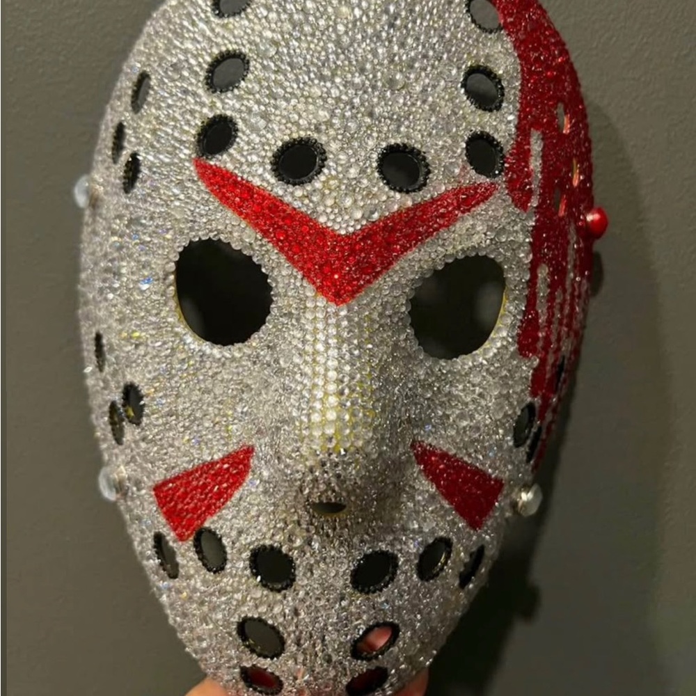 Bedazzled Jason Mask